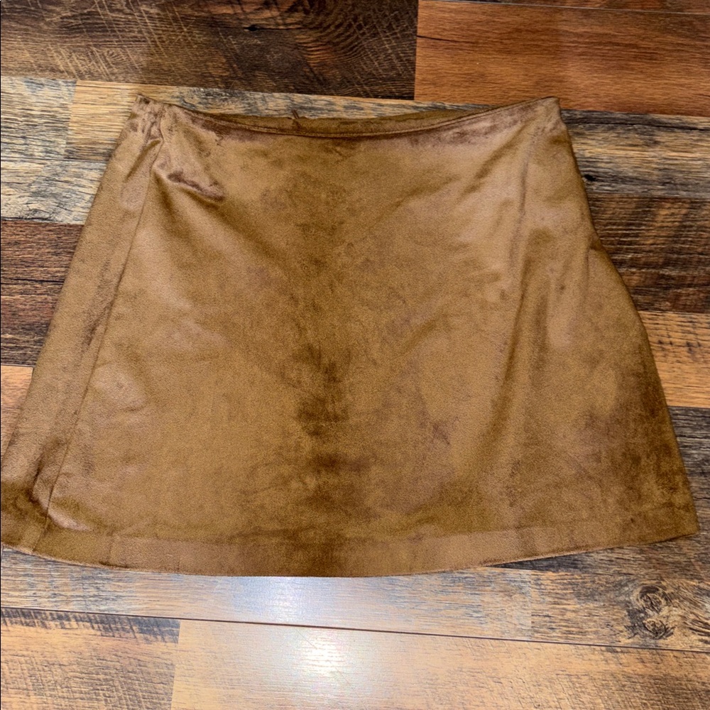 Z Supply CIERA FAUX SUEDE‎ MINI SKIRT